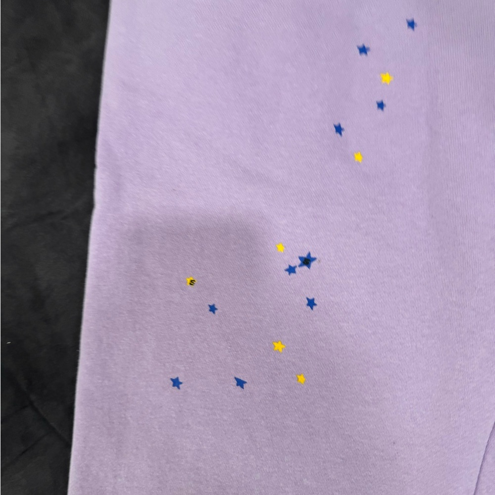 Sp5der Violet Purple Sweatpants authentic - Picture 4 of 14